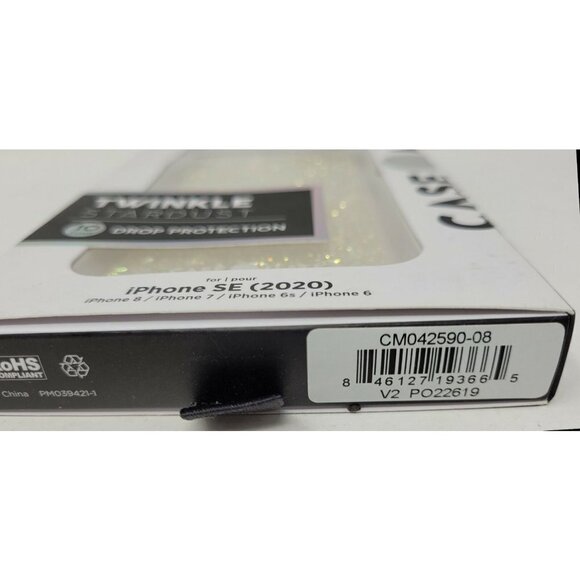 Case-Mate Twinkle Stardust Glitter Case for Apple  iPhone SE 2020, iPhone 6,7,8 - Picture 4 of 4